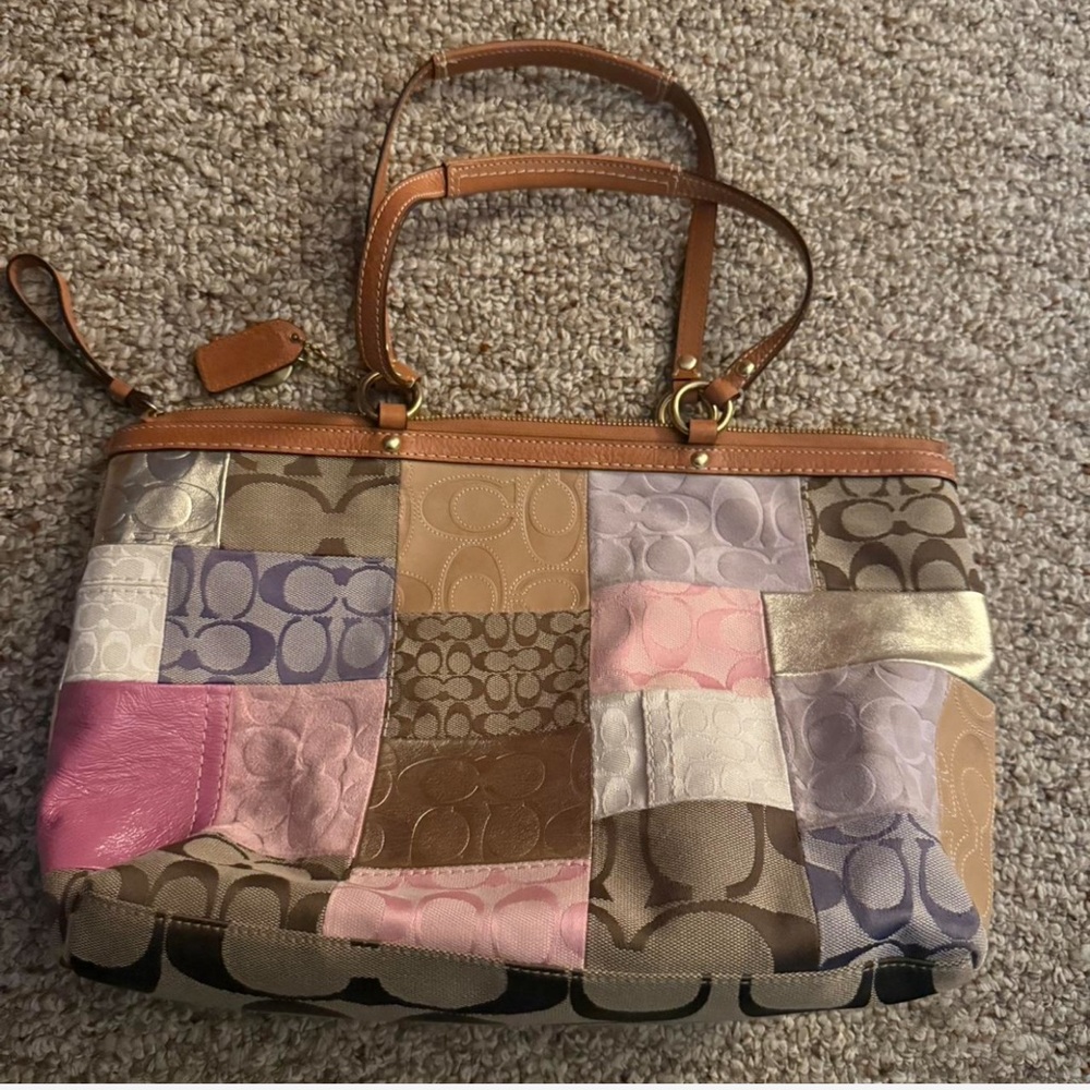 Coach Patchwork Tote - Picture 3 of 7
